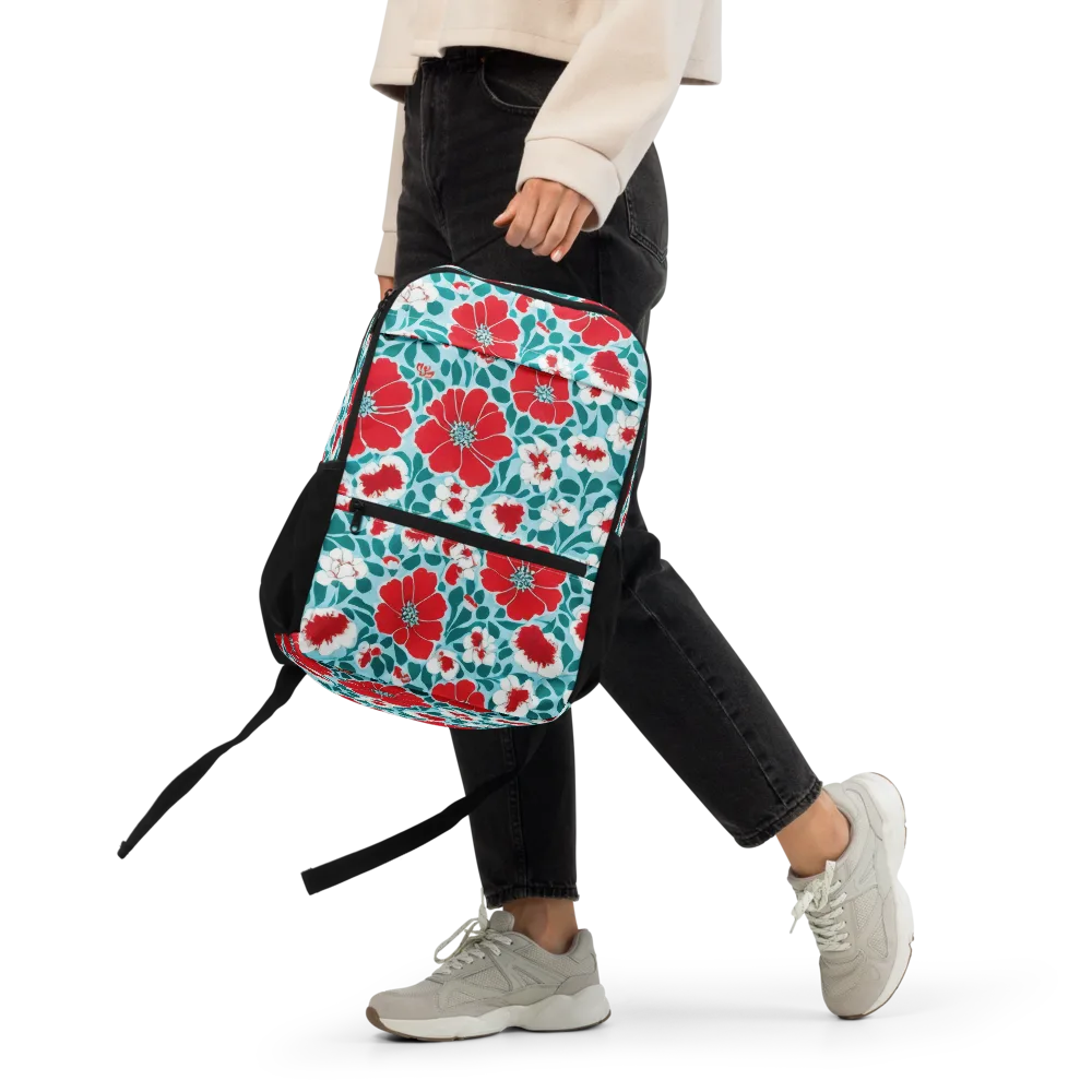 Crimson Tidegarden on Utility Backpack — Front