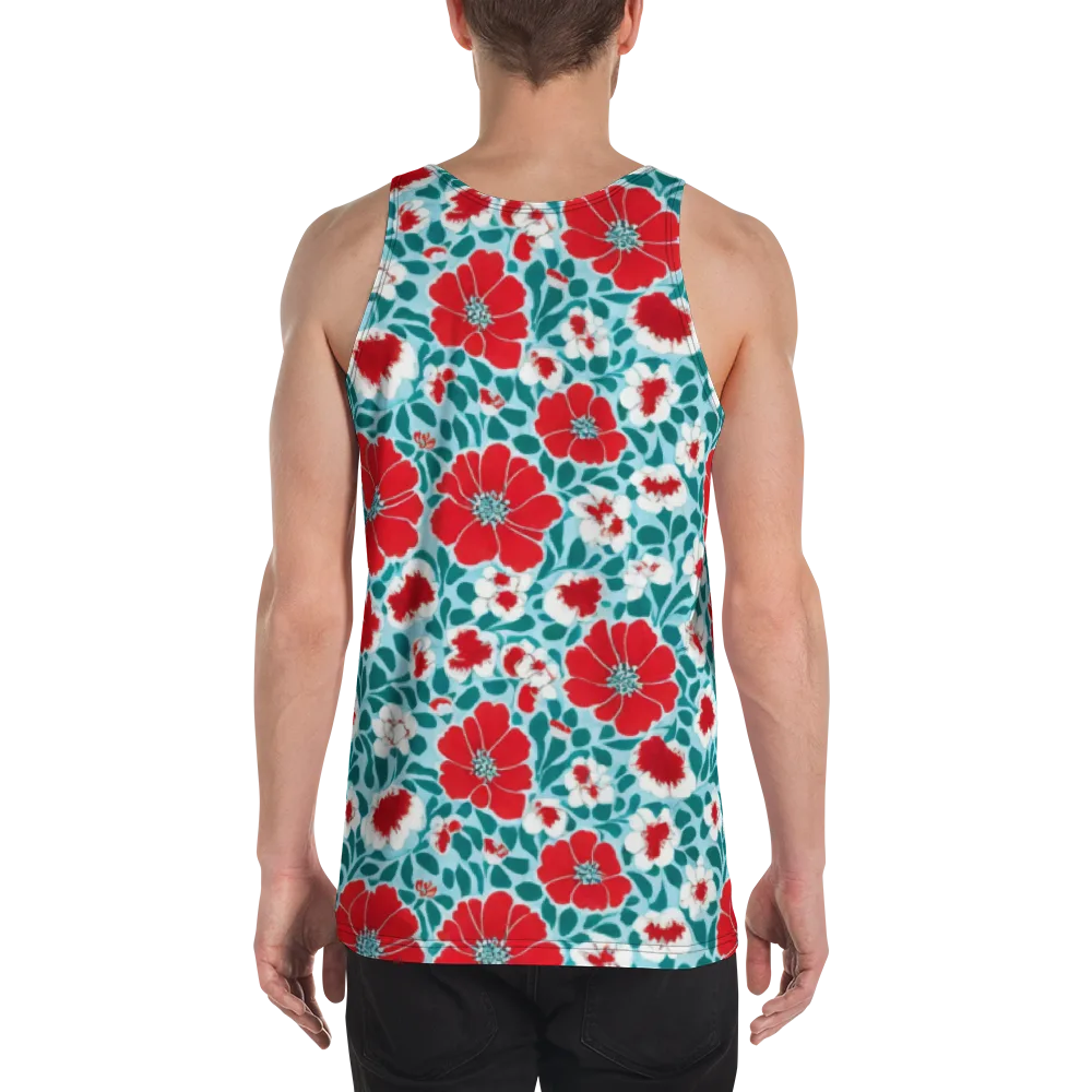 Crimson Tidegarden on Men's Tank Top — Back