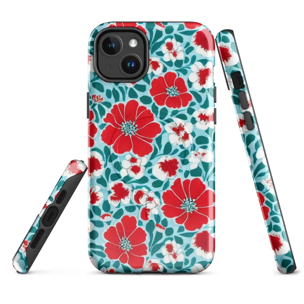 Crimson Tidegarden on MagSafe Tough Case for iPhone® — Front