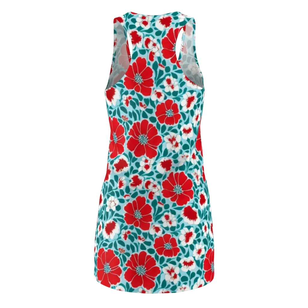 Crimson Tidegarden on Racerback Dress — Back