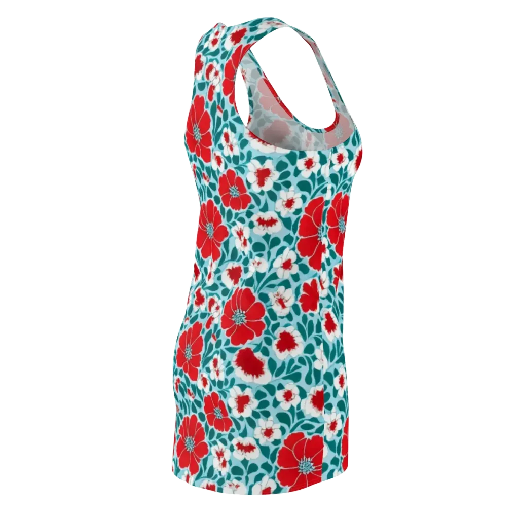 Crimson Tidegarden on Racerback Dress — Back Side