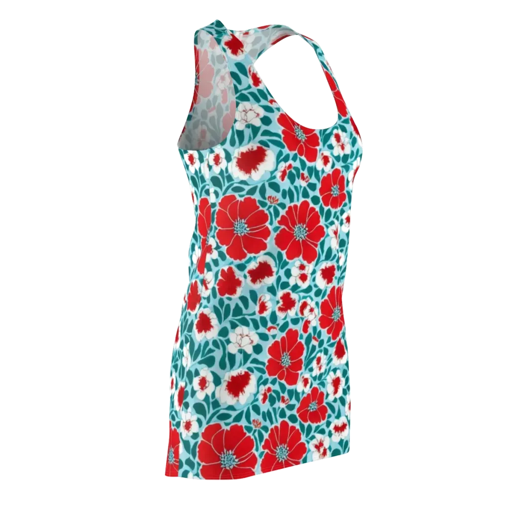 Crimson Tidegarden on Racerback Dress — Front Side