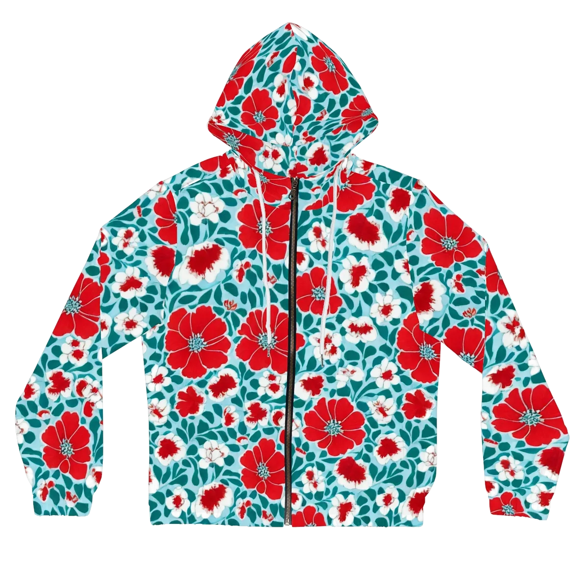 Crimson Tidegarden on Women's Full-Zip Hoodie — Front