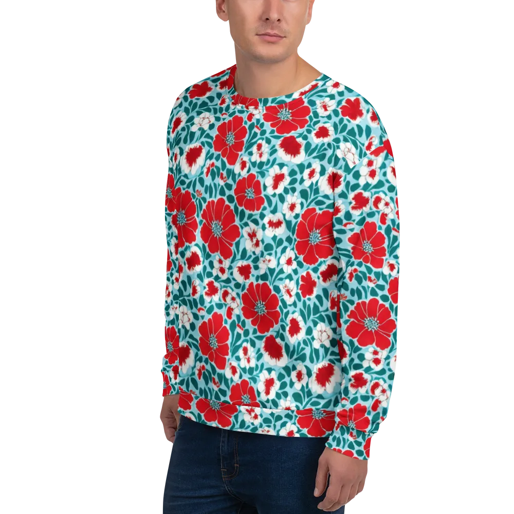 Crimson Tidegarden on Sweatshirt — Left Front