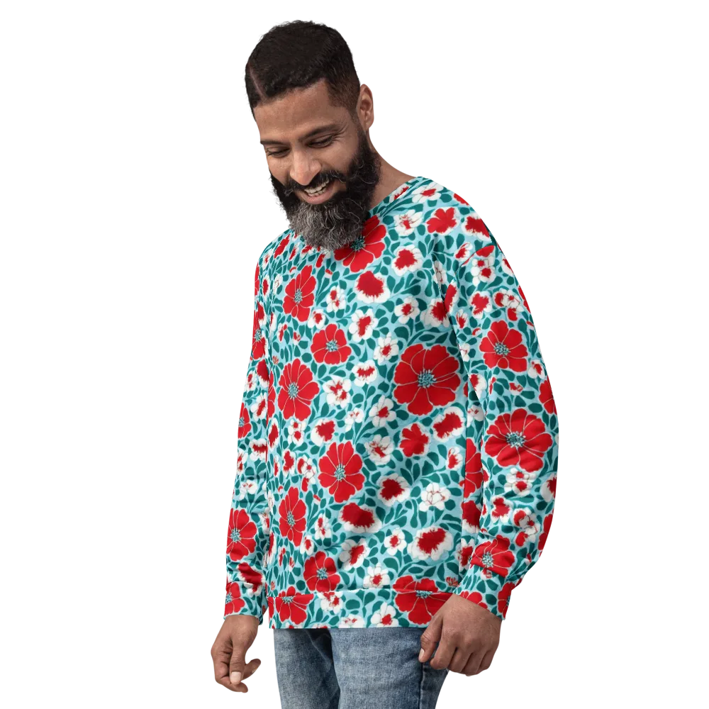 Crimson Tidegarden on Sweatshirt — Left Front