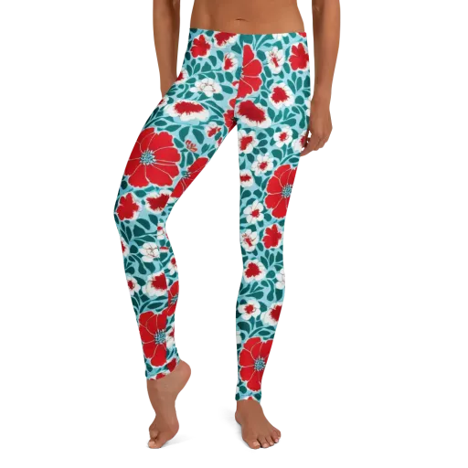 Crimson Tidegarden on a Leggings
