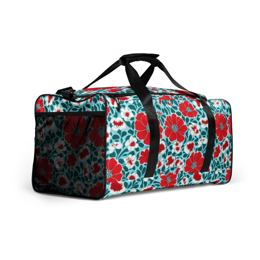 Crimson Tidegarden on Duffle Bag — Right Front