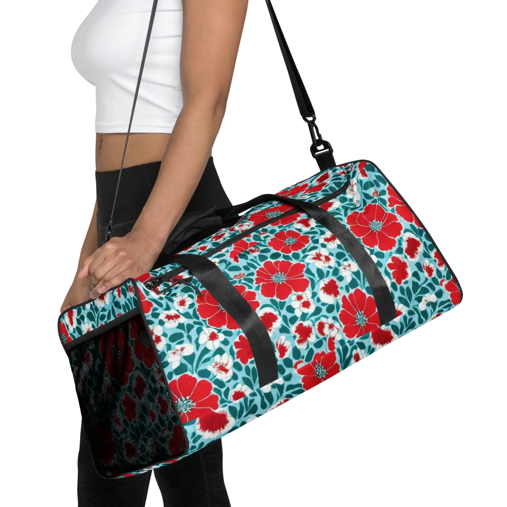Crimson Tidegarden on Duffle Bag — Front