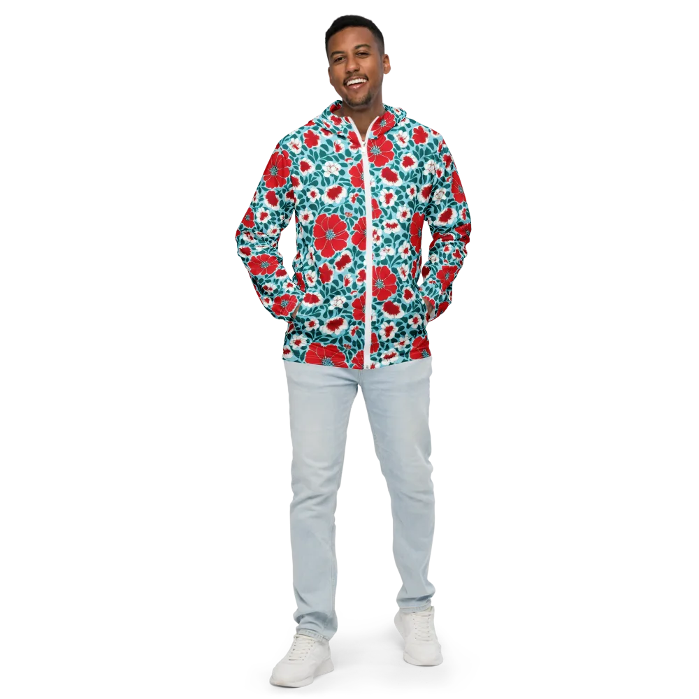 Crimson Tidegarden on Men's Windbreaker — Front