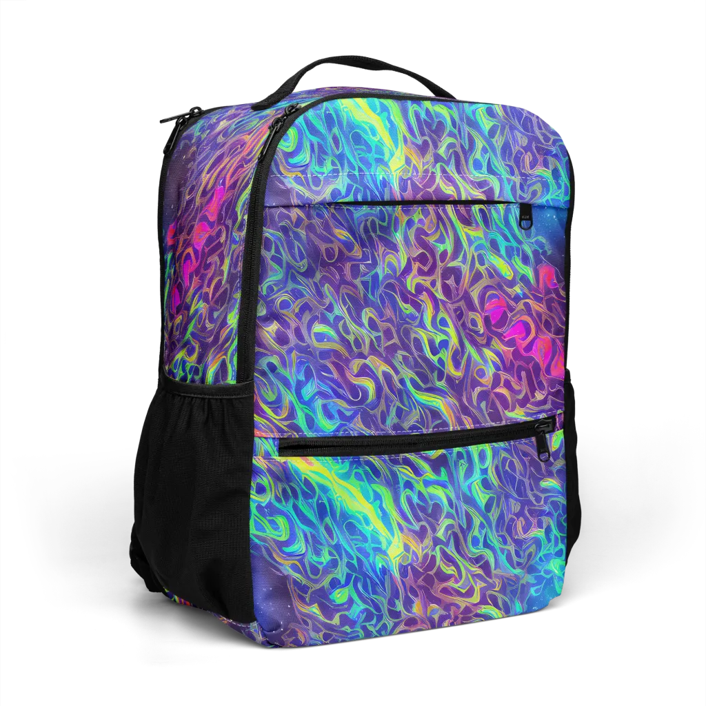 Electric Ether on Utility Backpack — Right Front