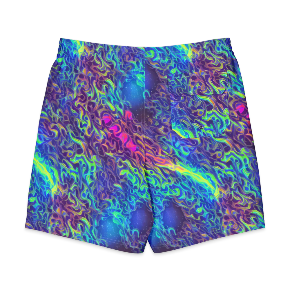 Electric Ether on Men's Board Shorts — Back