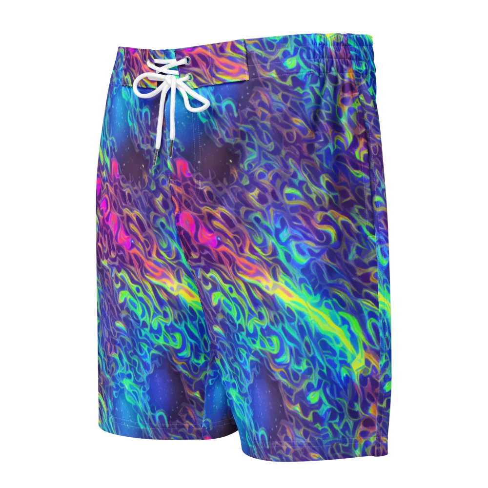 Electric Ether on Men's Board Shorts — Front