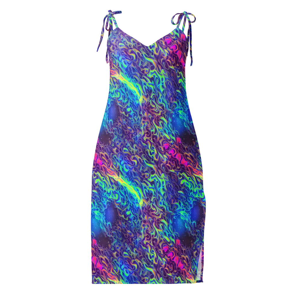 Electric Ether on Slip Dress — Front
