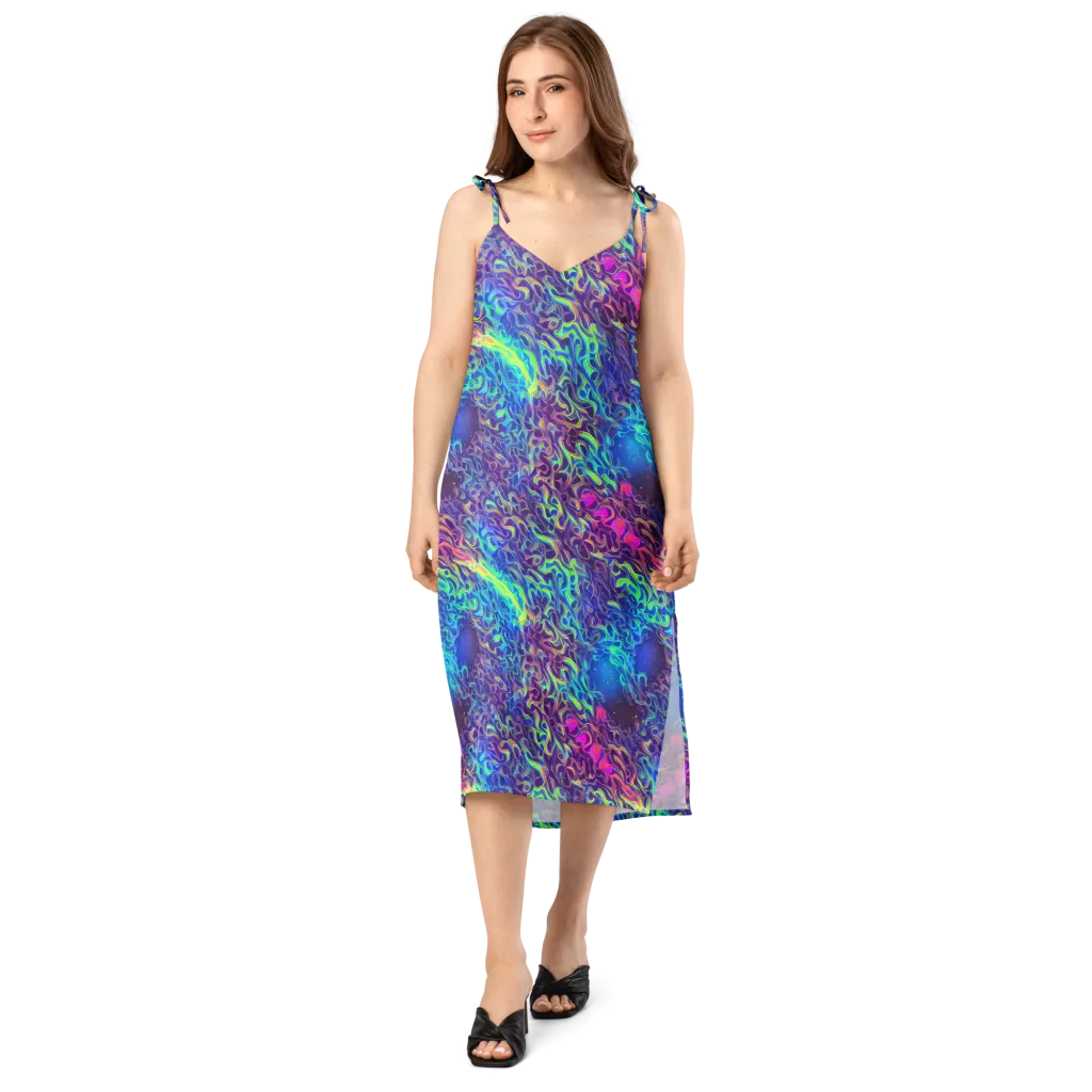 Electric Ether on Slip Dress — Front