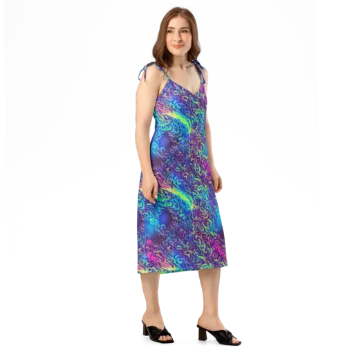 Electric Ether on a Slip Dress
