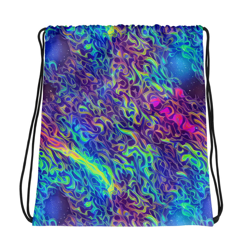 Electric Ether on Drawstring Bag — Photo