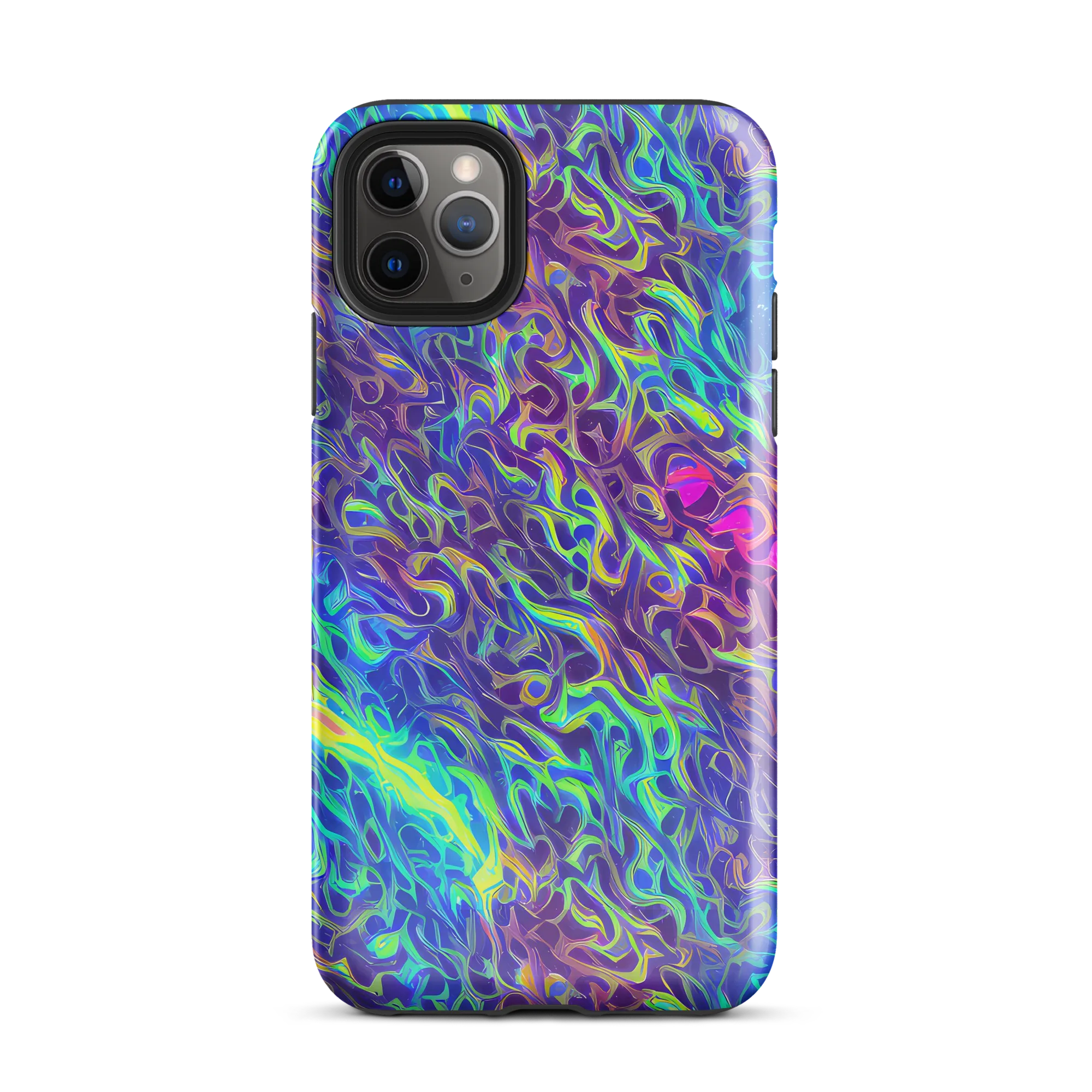 Electric Ether on Tough Case for iPhone® — Front