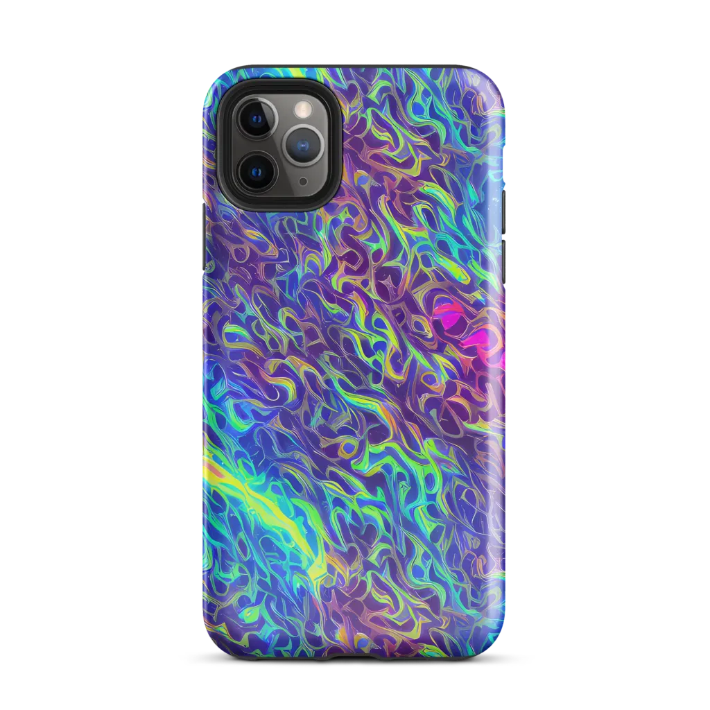 Electric Ether on Tough Case for iPhone® — Front