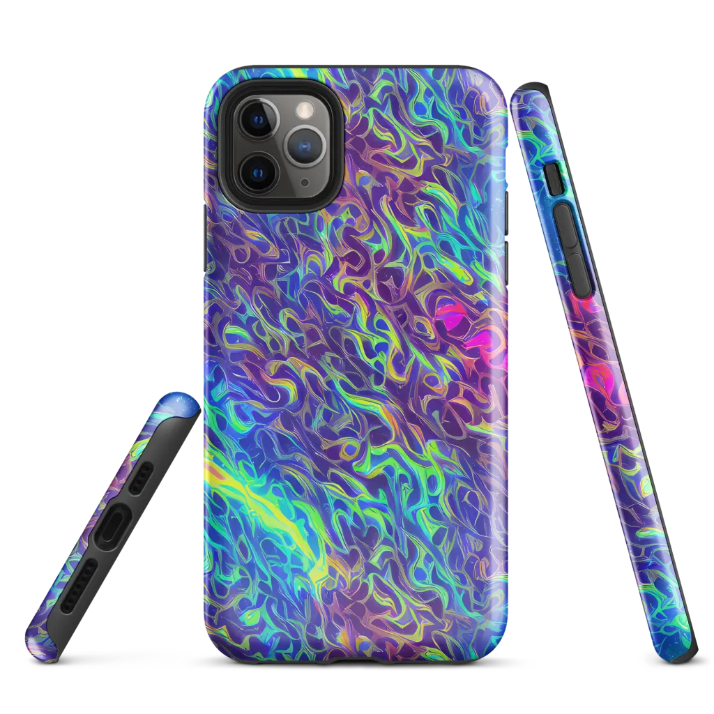 Electric Ether on Tough Case for iPhone® — Front