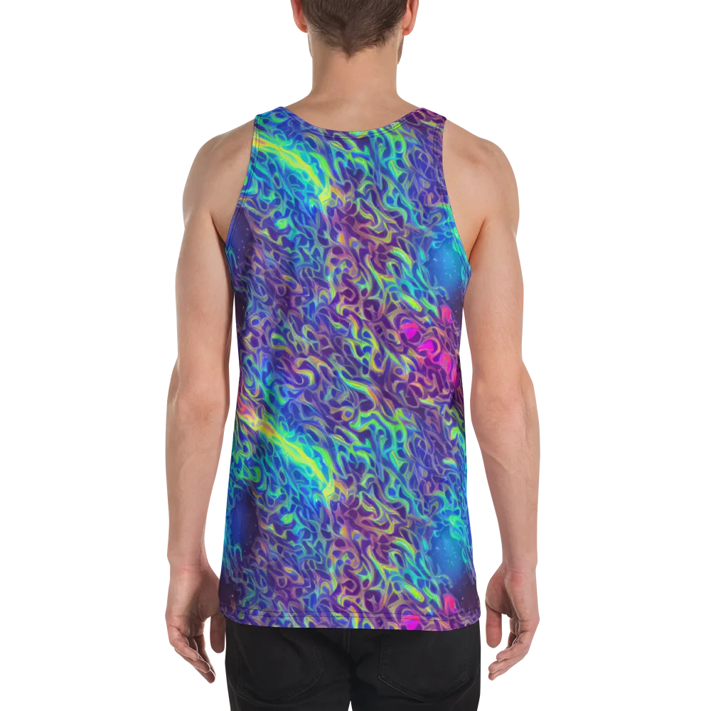 Electric Ether on Men's Tank Top — Back