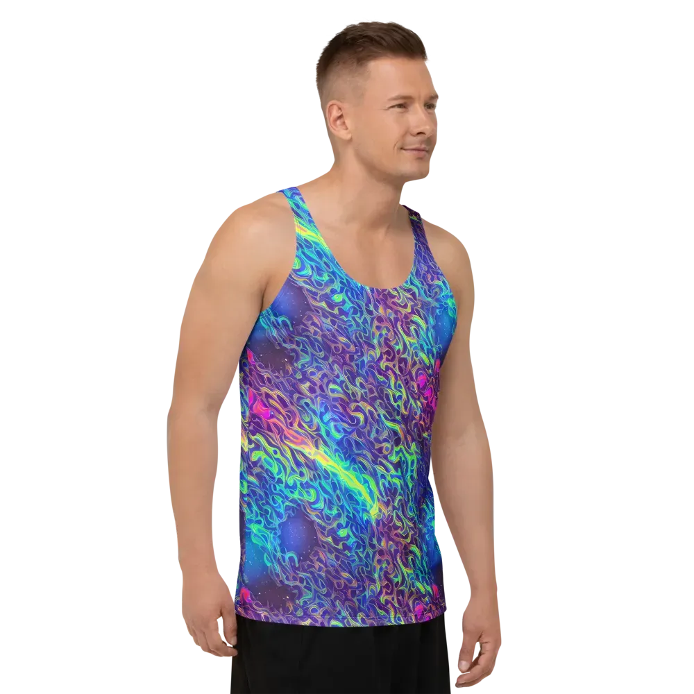 Electric Ether on Men's Tank Top — Right Front
