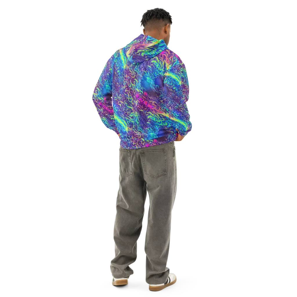 Electric Ether on Cotton Hoodie — Back