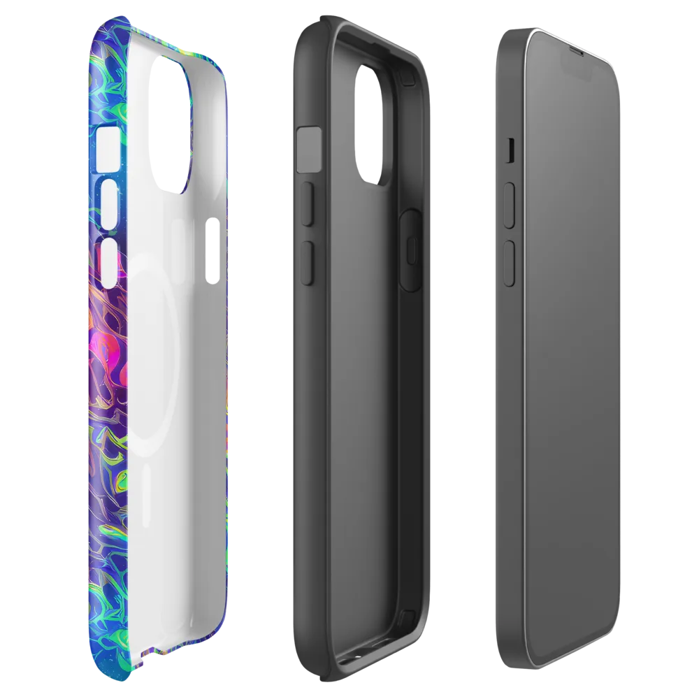Electric Ether on MagSafe Tough Case for iPhone® — Front