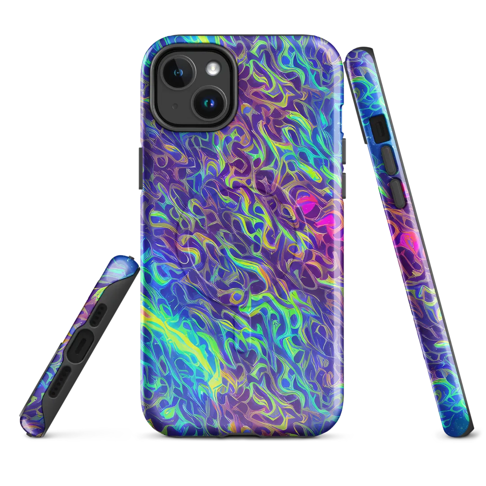 Electric Ether on MagSafe Tough Case for iPhone® — Front