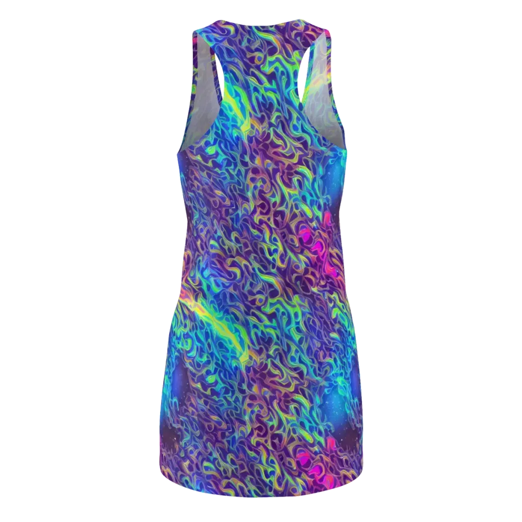 Electric Ether on Racerback Dress — Back
