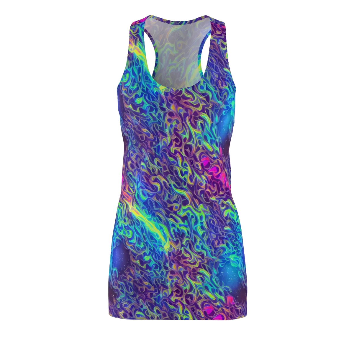 Electric Ether on Racerback Dress — Front