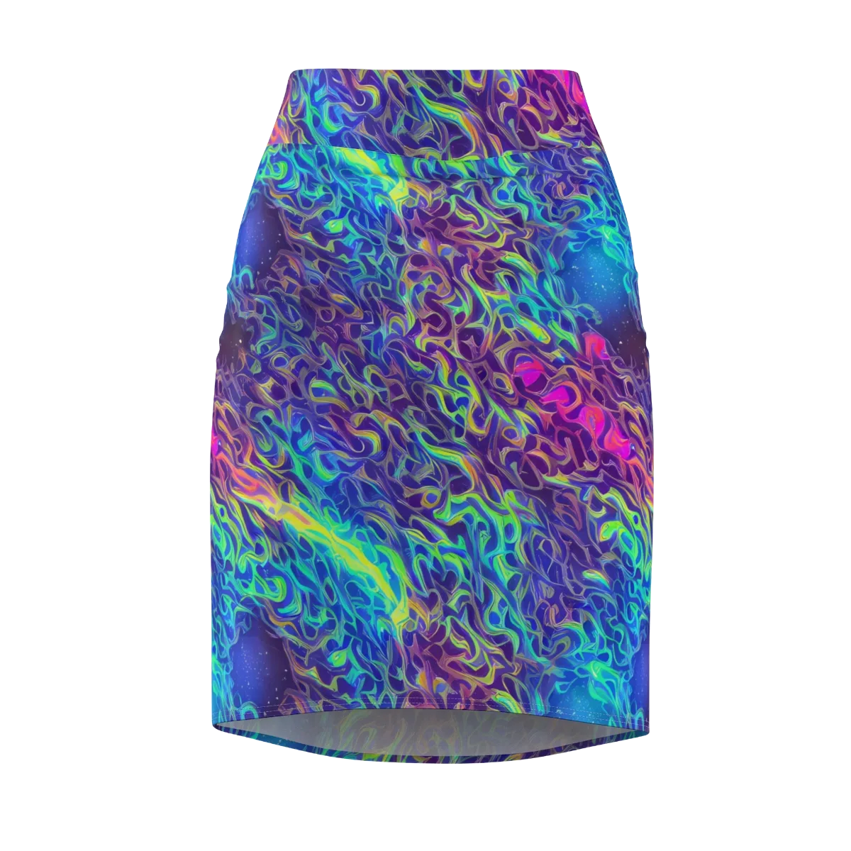 Electric Ether on Pencil Skirt — Front