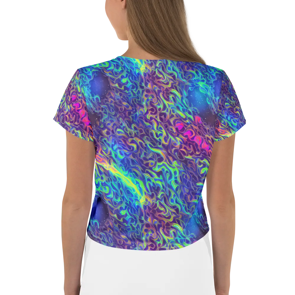 Electric Ether on Crop Tee — Back