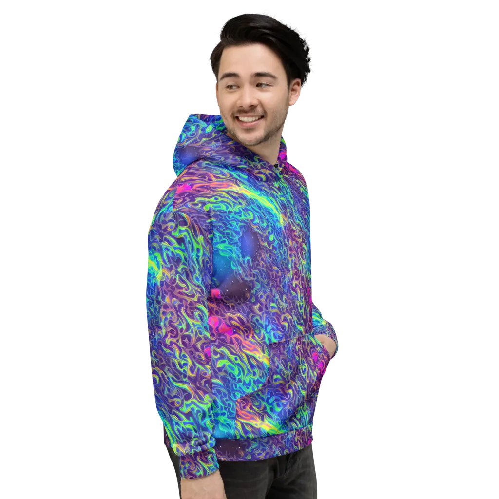 Electric Ether on Hoodie — Right