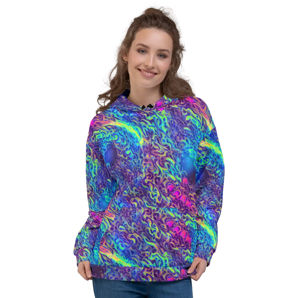 Electric Ether on Hoodie — Front