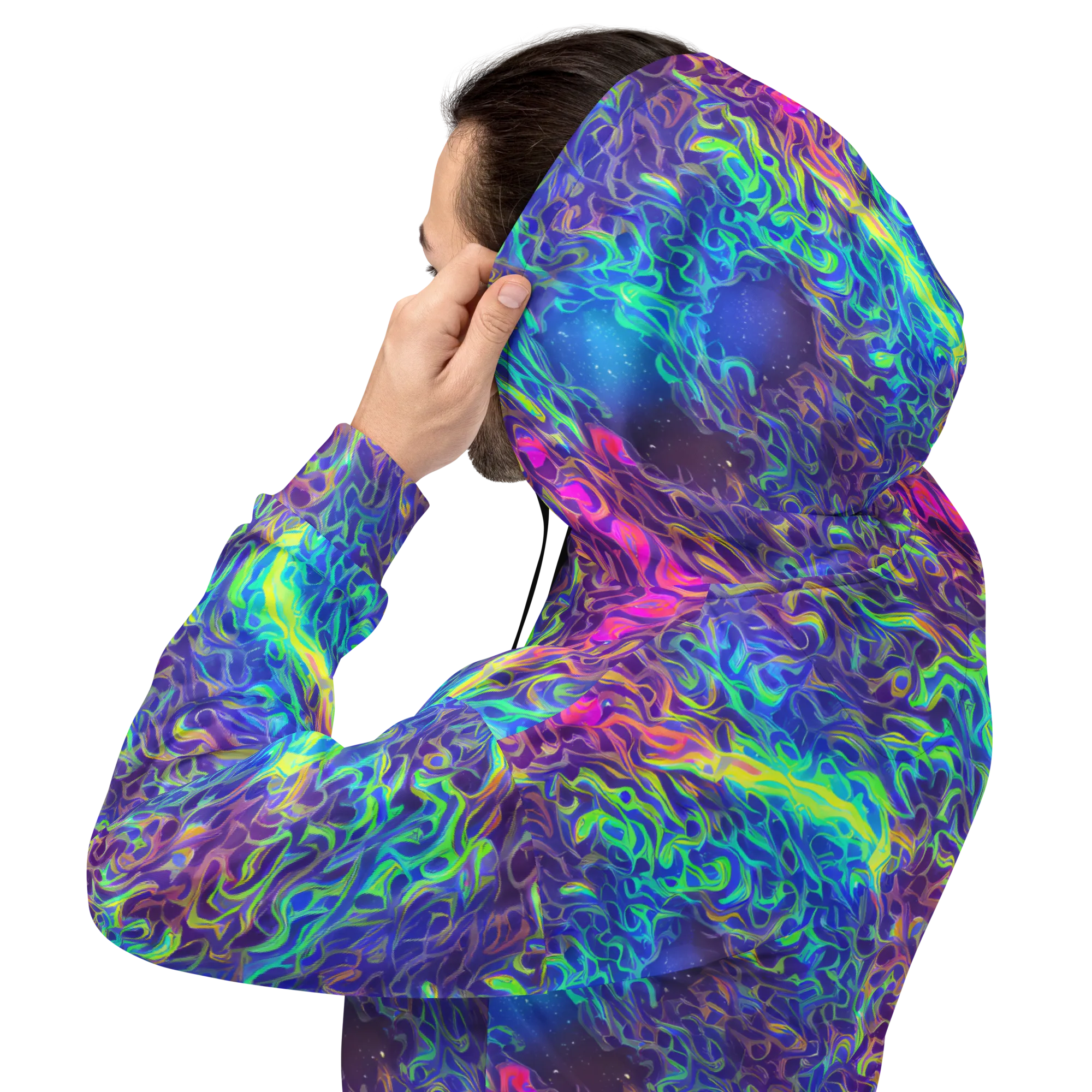 Electric Ether on Hoodie — Back