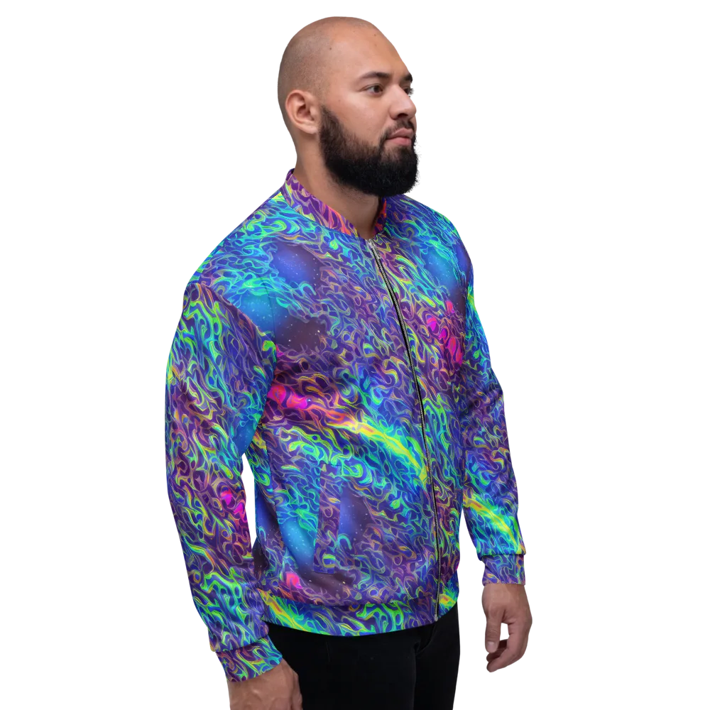 Electric Ether on Bomber Jacket — Right