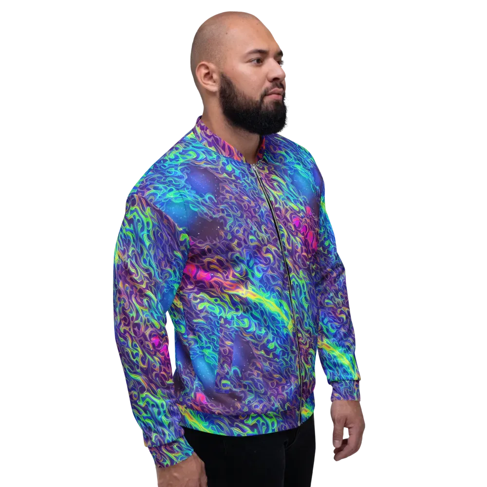 Electric Ether on Bomber Jacket — Right
