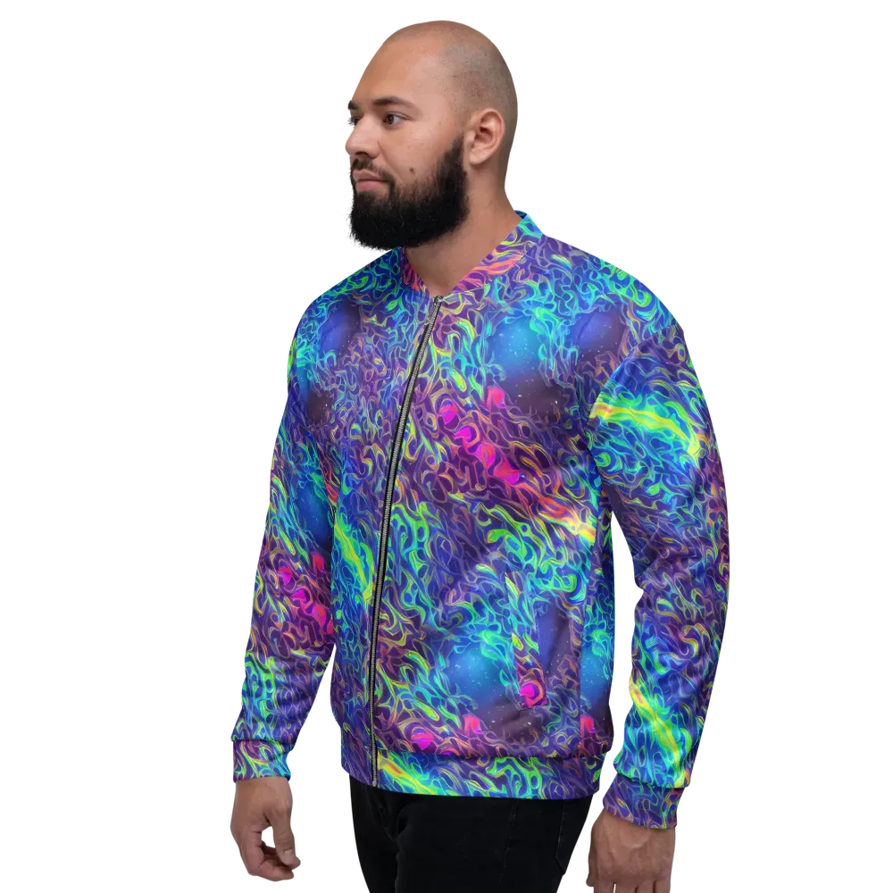 Electric Ether on Bomber Jacket — Left