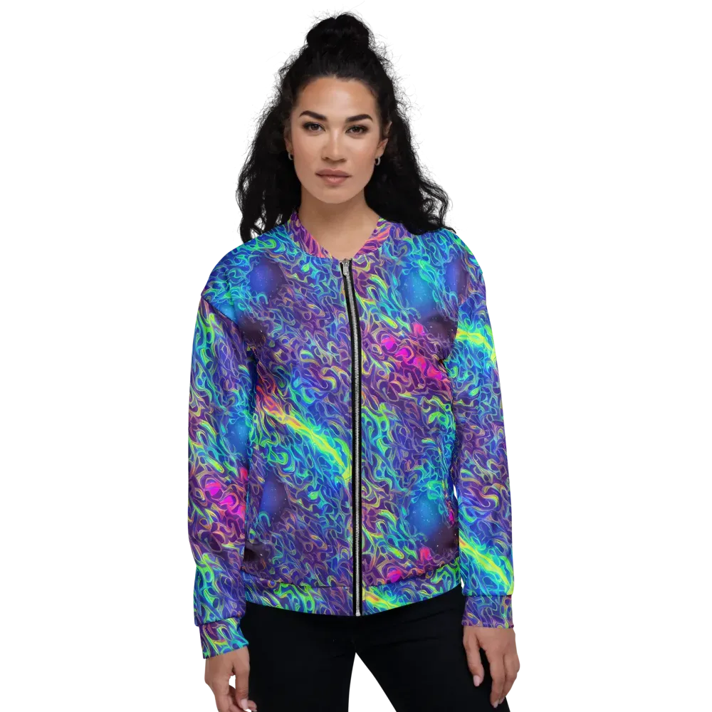 Electric Ether on Bomber Jacket — Front