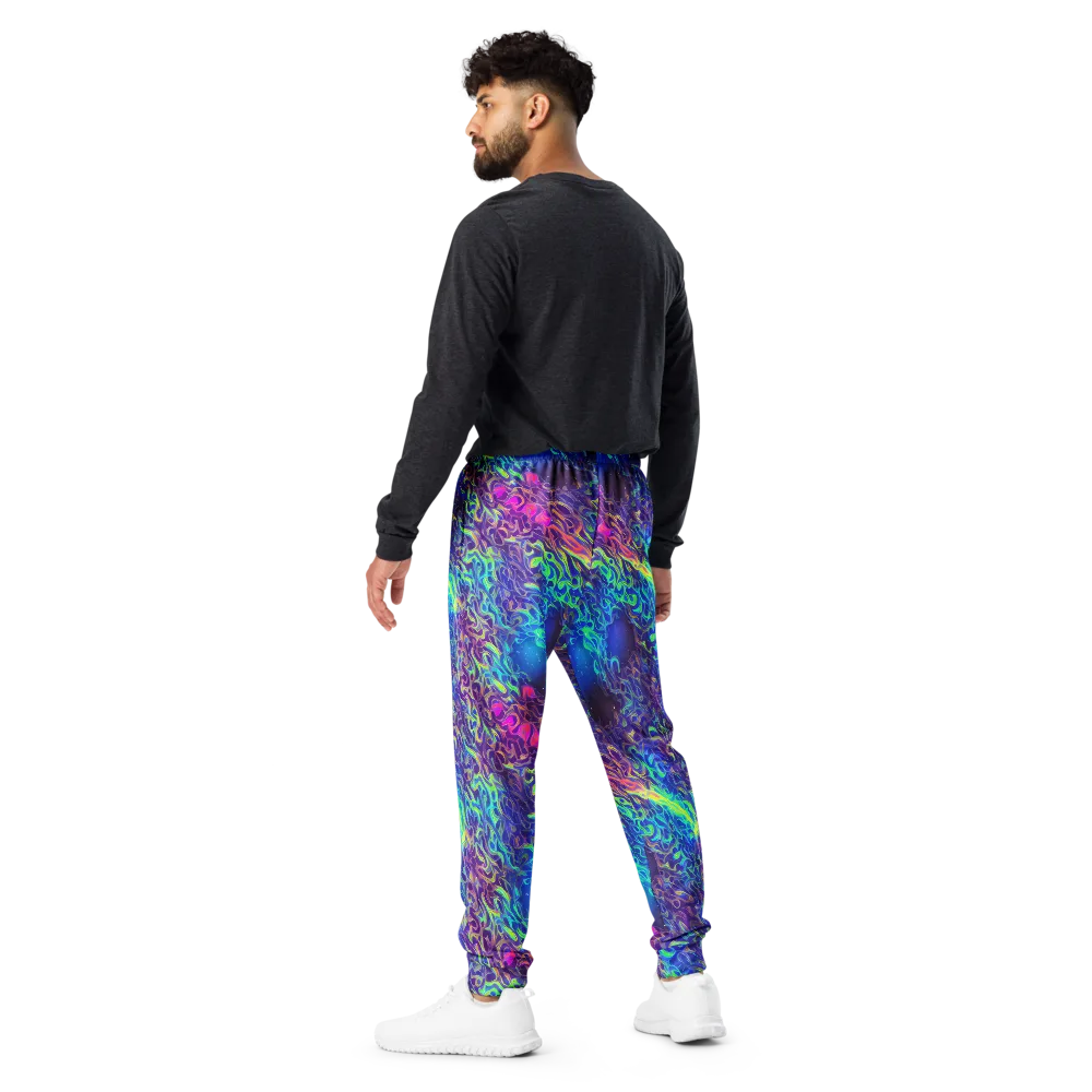 Electric Ether on Men's Joggers — Back