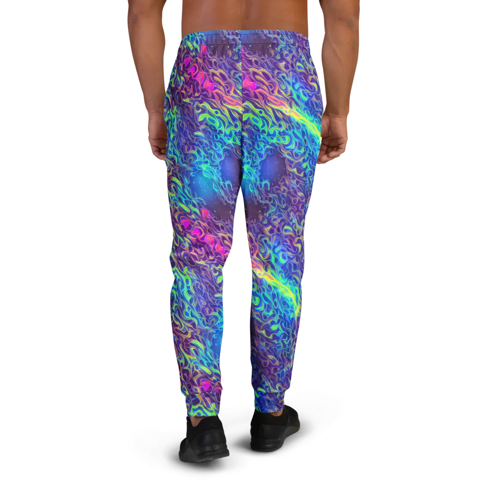 Electric Ether on Men's Joggers — Back