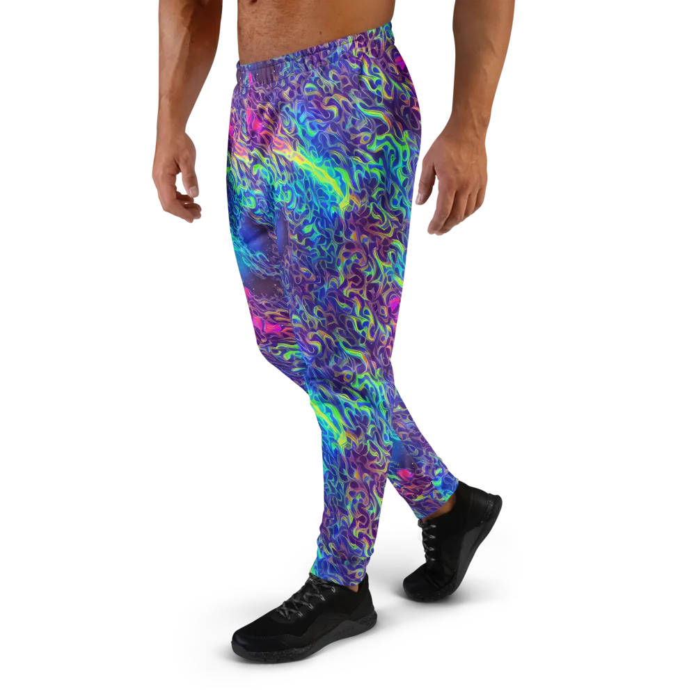 Electric Ether on Men's Joggers — Left