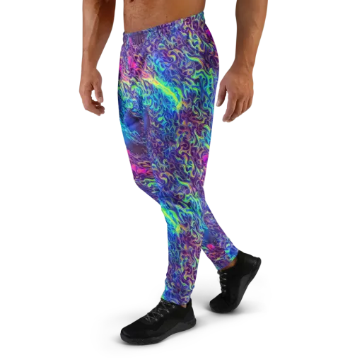 Electric Ether on a Men's Joggers
