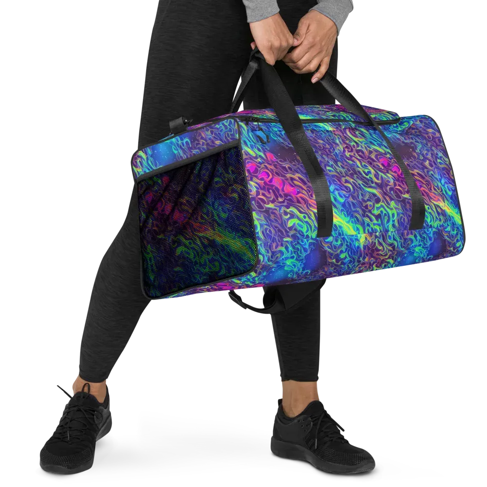 Electric Ether on Duffle Bag — Right Front