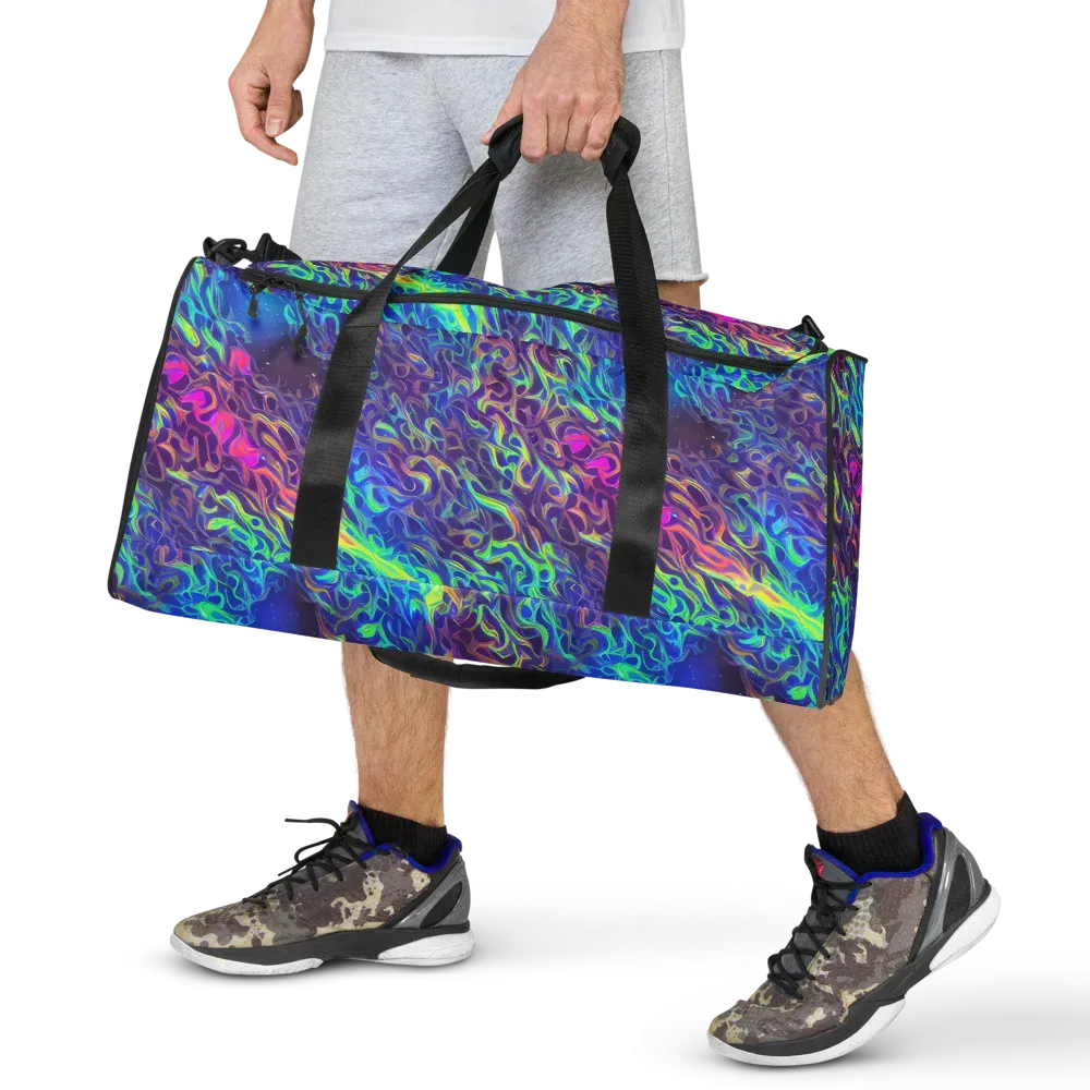 Electric Ether on Duffle Bag — Front