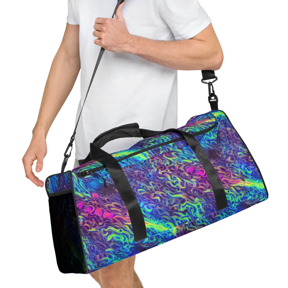 Electric Ether on Duffle Bag — Right Front