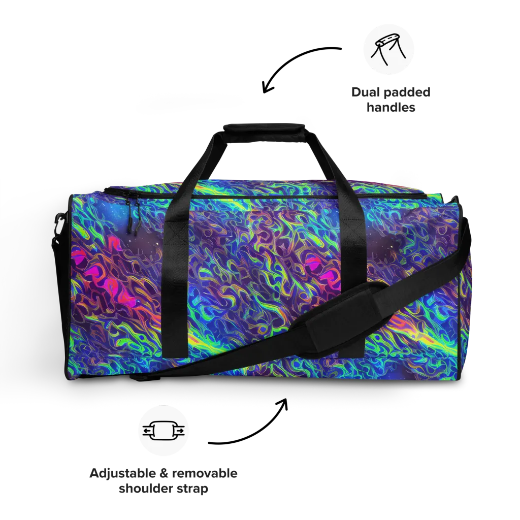 Electric Ether on Duffle Bag — Front