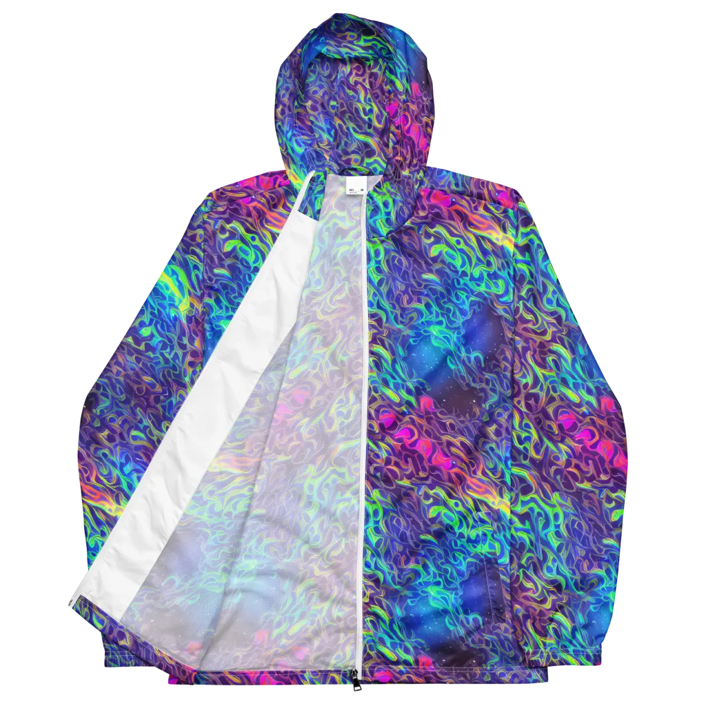 Electric Ether on Men's Windbreaker — Front