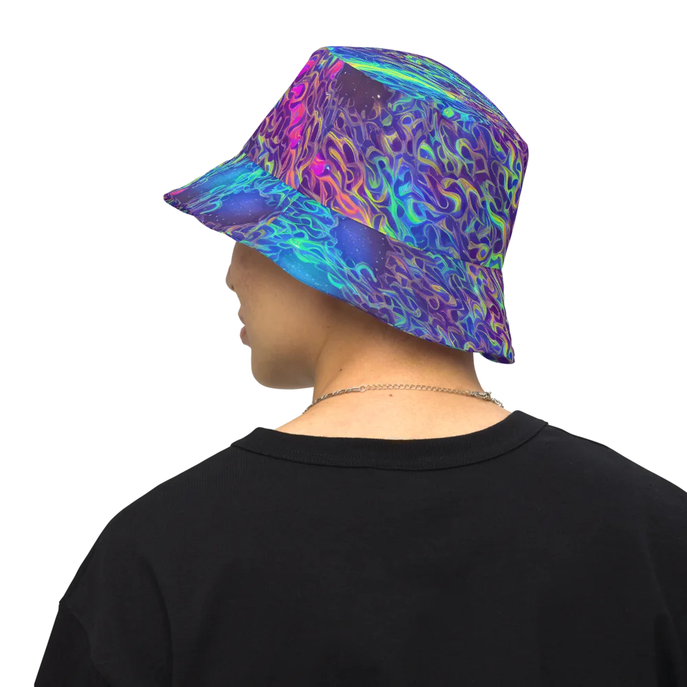 Electric Ether on Reversible Bucket Hat — Back Inside