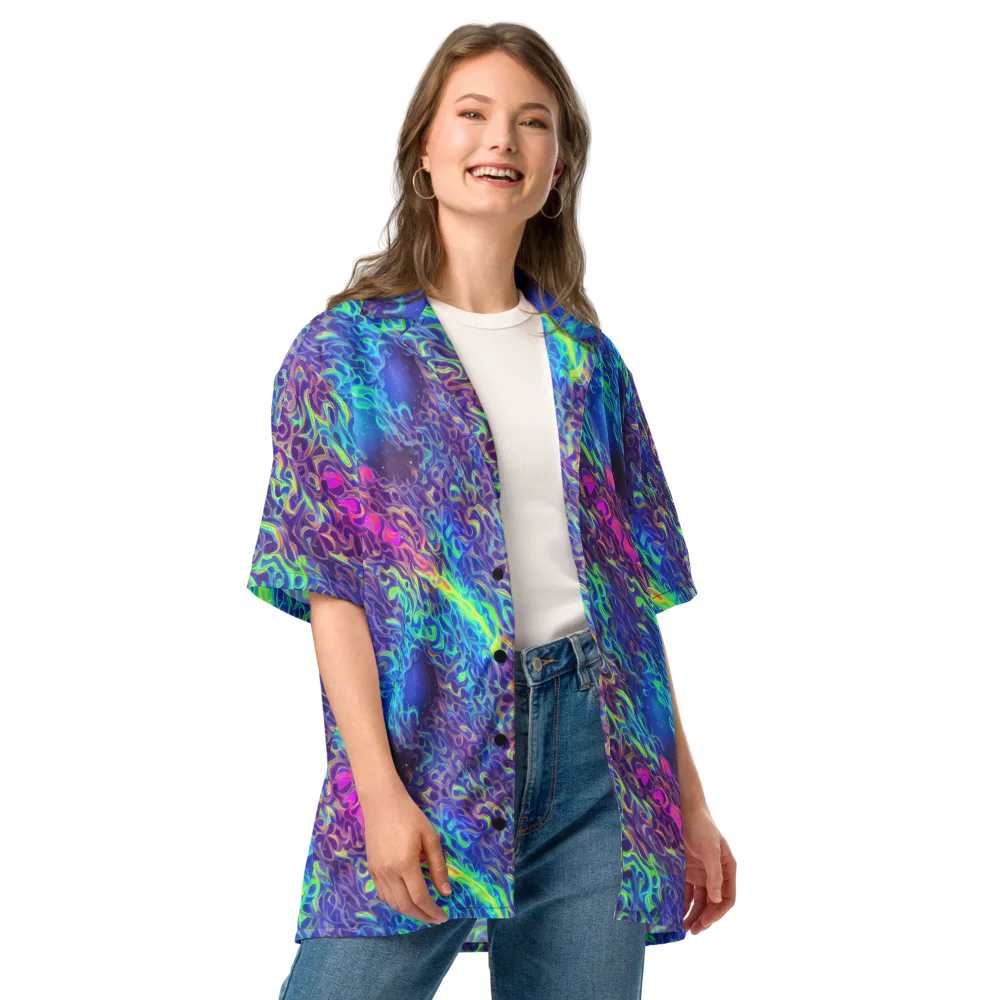 Electric Ether on Button Shirt — Front